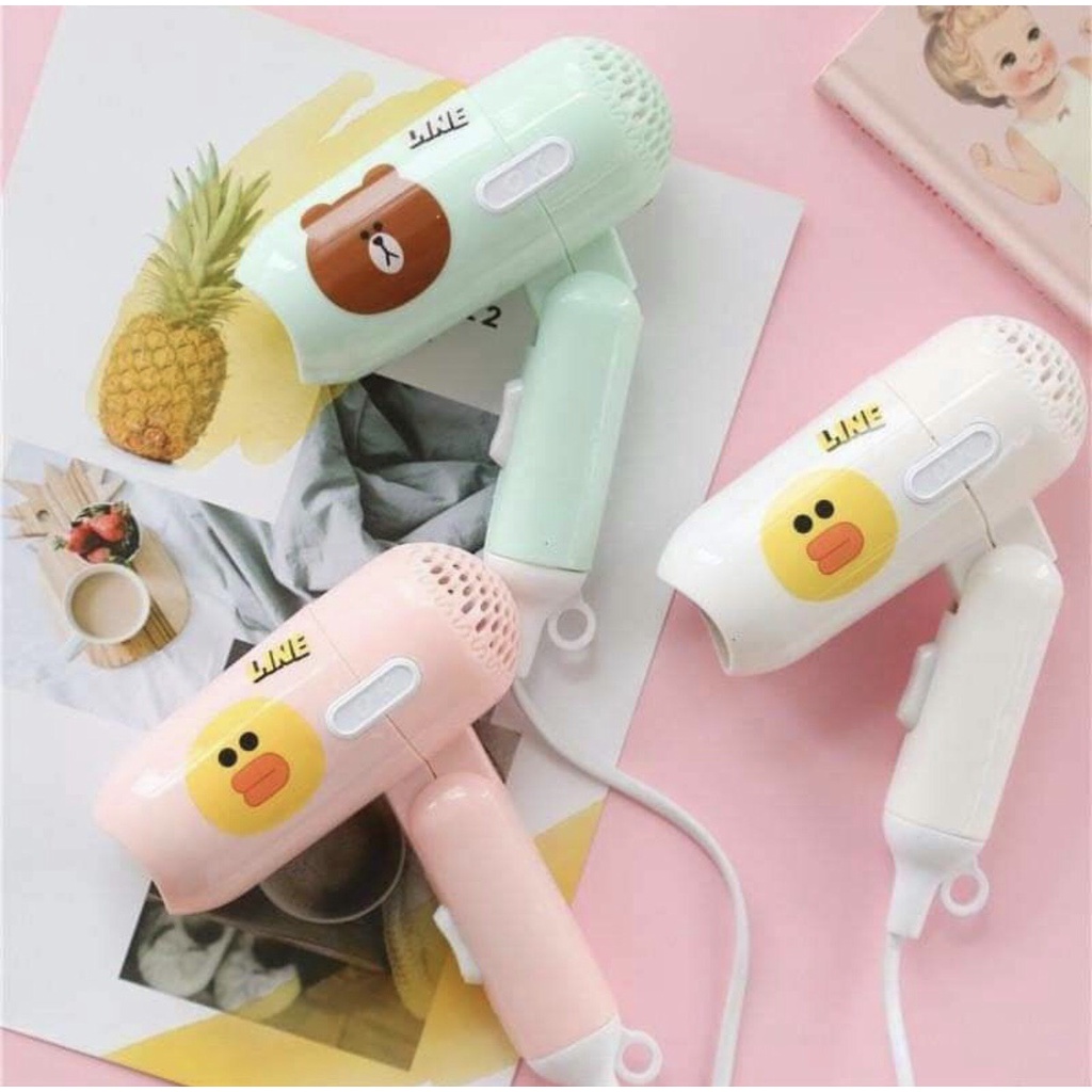 Máy sấy tóc mini siêu kute bỏ túi