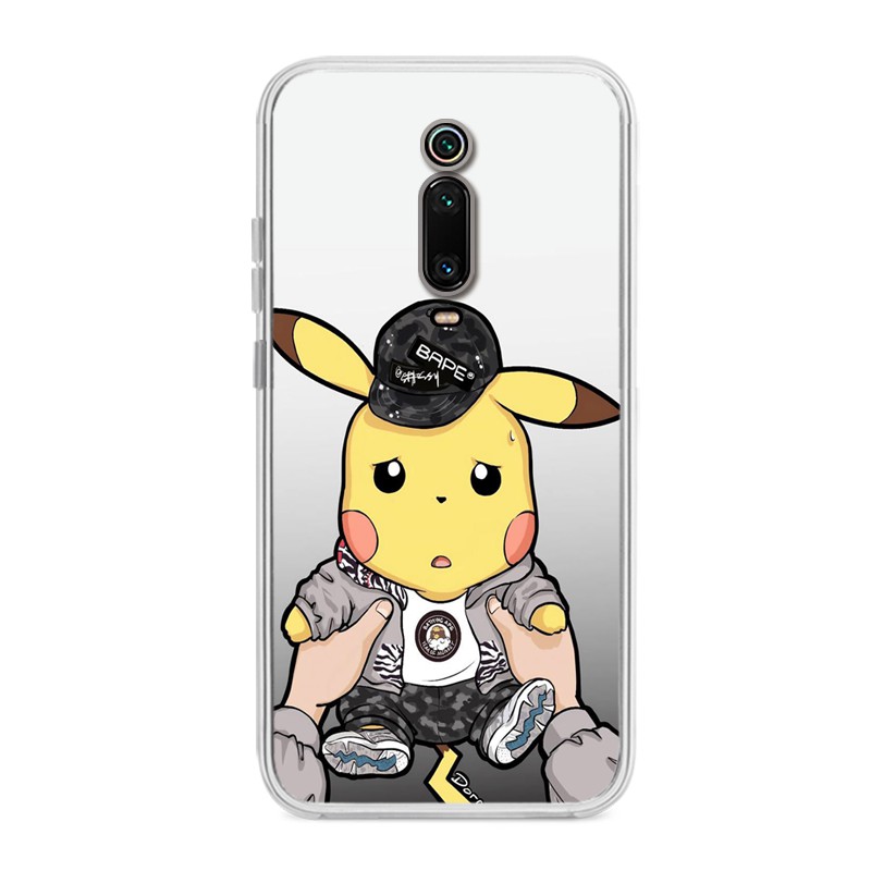 Ốp lưng Xiao Mi 9t / Mi 9 / Mi Note 10 / Note 10 Pro / Mi 8 Pro / Mi 8 Ốp điện thoại pikachu Nắp đậy Silicone Silicone TPU