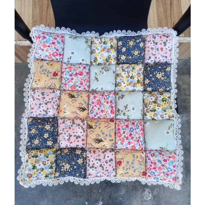 nệm quilt vải ghép