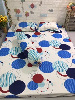 Bộ Drap thun Hàn Quốc size M6 (4 món)