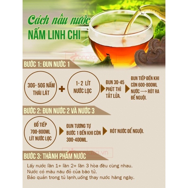 Nấm Linh Chi Thái Lát Túi UHAK Hàn Quốc