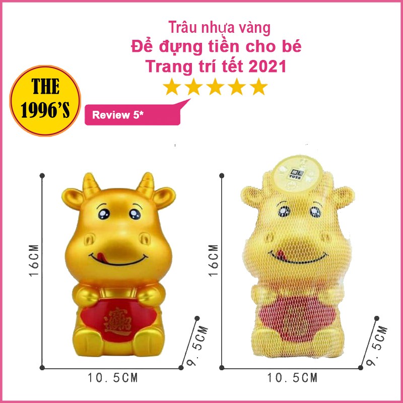 Trâu nhựa vàng