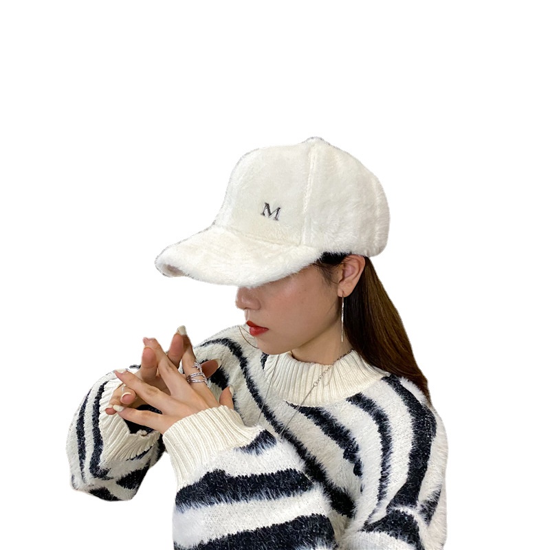 Korean Style Autumn-Winter Women's Hoodie with Thick Fur Keep Warm