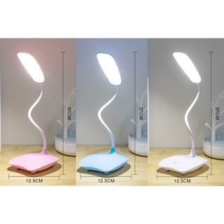 3 Mode USB Rechargeable Reading Light Desk Lamp / 360° Rotatable Studying Reading Night Light