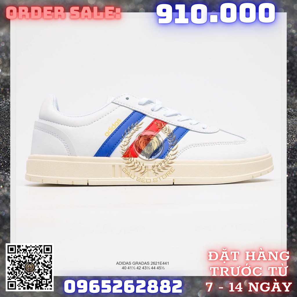 GIÀY SNEAKER MÃ SẢN PHẨM_adidas neo GRADAS NHIỀU MÀU PHONG CÁCH FULLBOX + FREESHIP