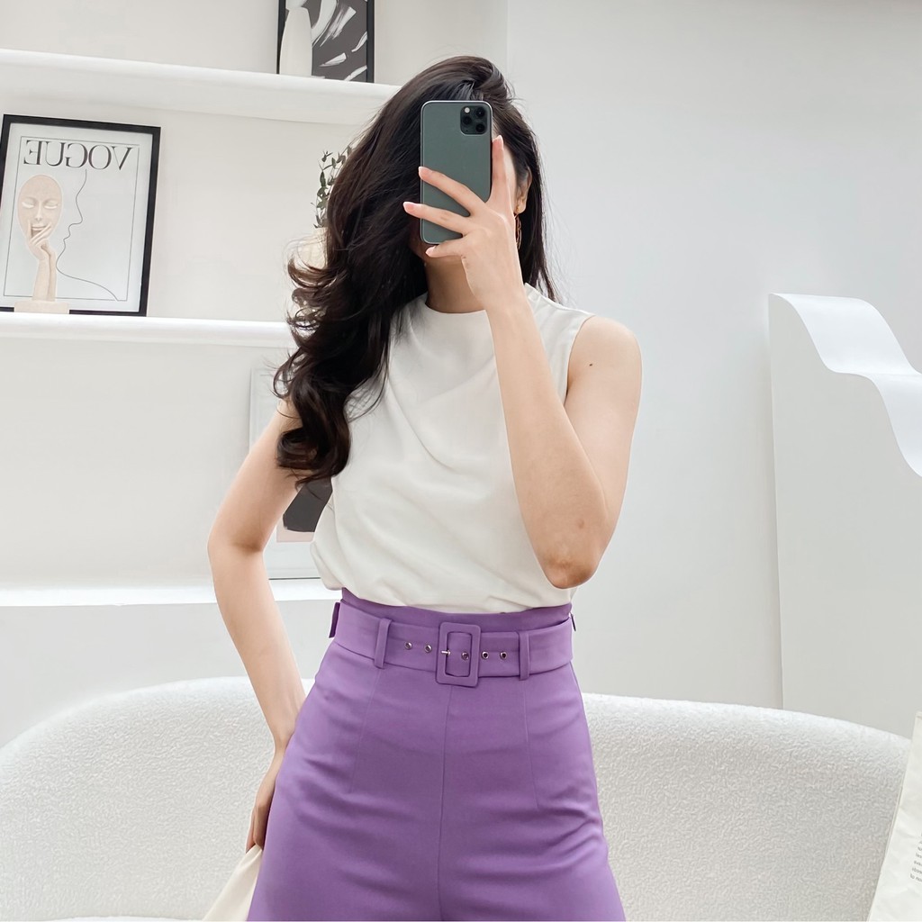 Vella Fashion - Áo sơ mi cổ đổ A118