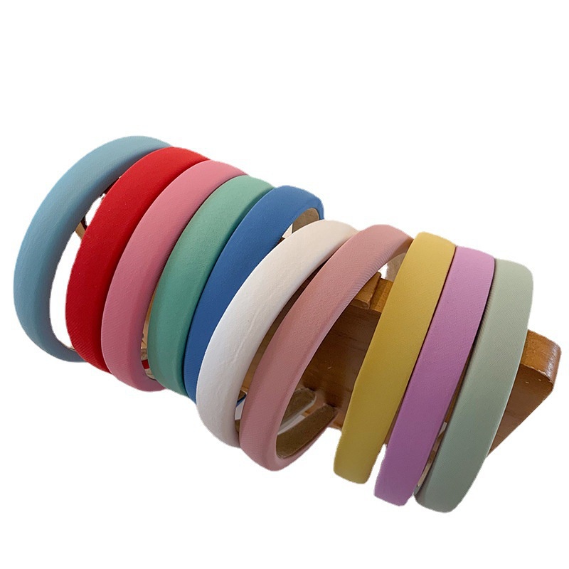 Bờm tóc băng đô cài tóc trơn đa màu sắc thiết kế đơn giản dễ thương cho bé gái Dương kids