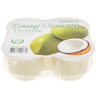 Thạch pudding dừa vị dừa non Nanano lốc 432g