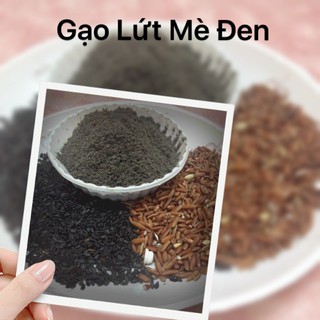 Bột gạo lứt mè đen nguyên chất