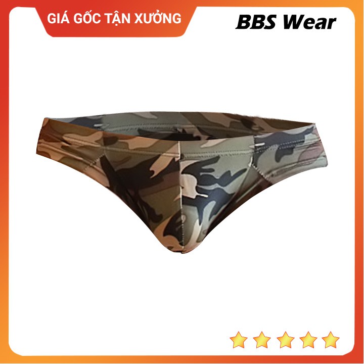 Sịp Rằn Ri Tam Giác BBS WEAR Thun Lạnh, Quần Lót Nam Tam Giác Briefs Sexy - BR10