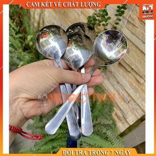 Muỗng soup,muỗng ăn cơm đầu tròn cao cấp Rehang