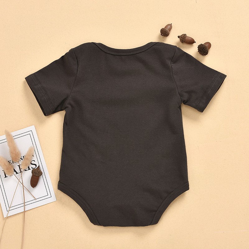 Bộ Bodysuit In Chữ Cho Bé