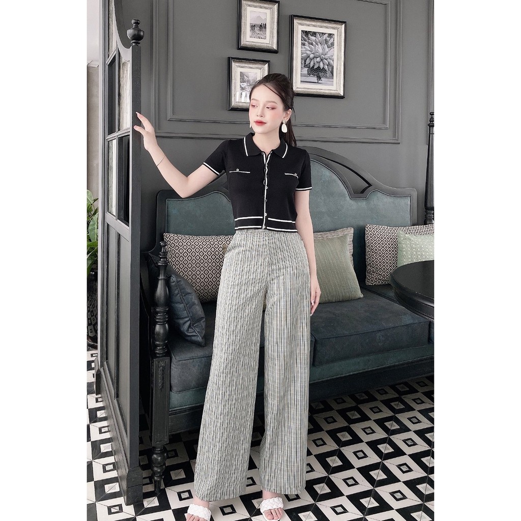 Quần âu suông hai túi chéo 20Again QAA0789 | BigBuy360 - bigbuy360.vn