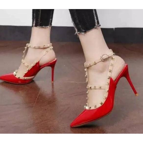 Mới Giày Cao Gót Valentino Replica Pd347 There Are 2 Màu Thời Trang