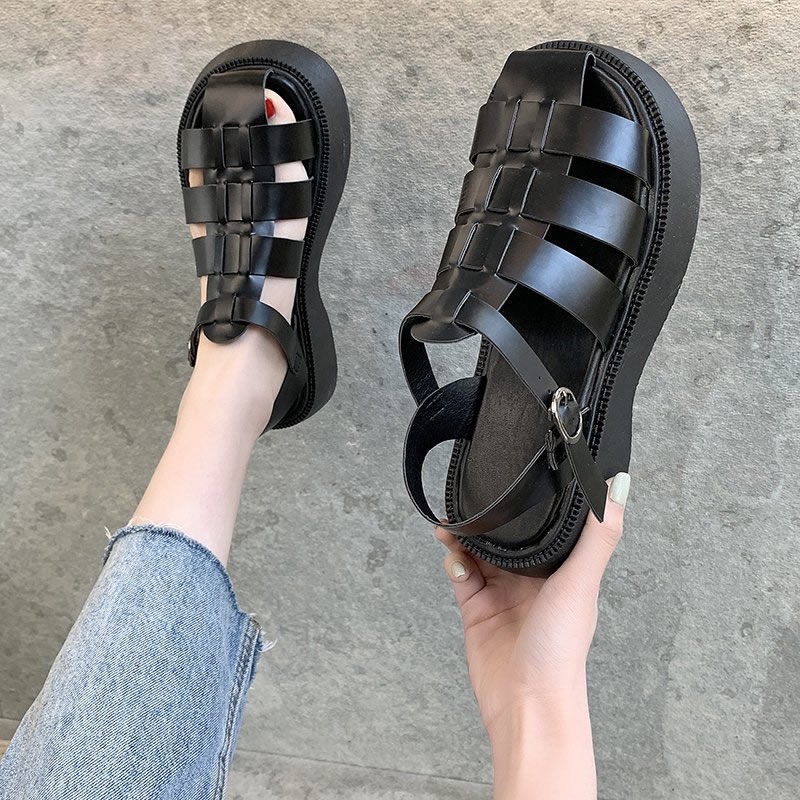 Giày Sandal Đế Dày Hở Ngón Thời Trang Mùa Hè Dành Cho Nữ