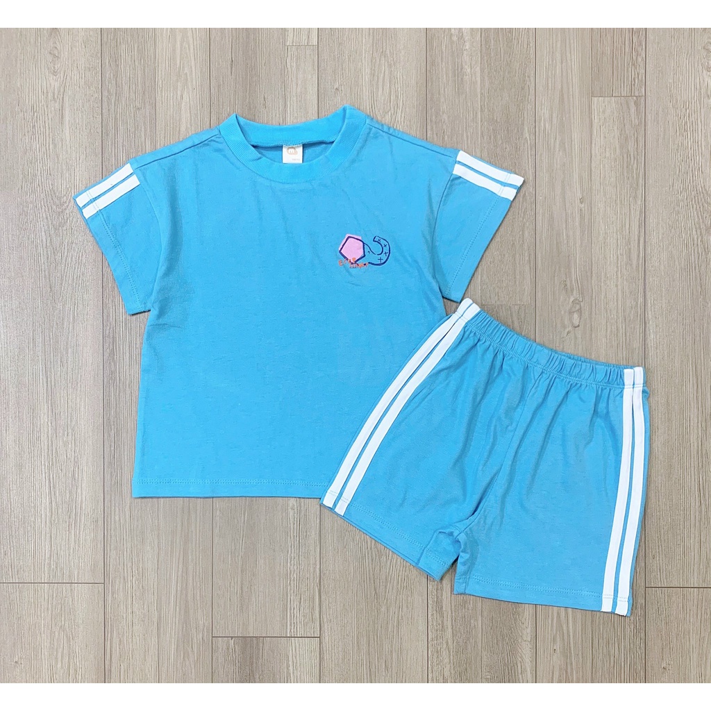 Bộ thể thao Mollimelli sọc cotton