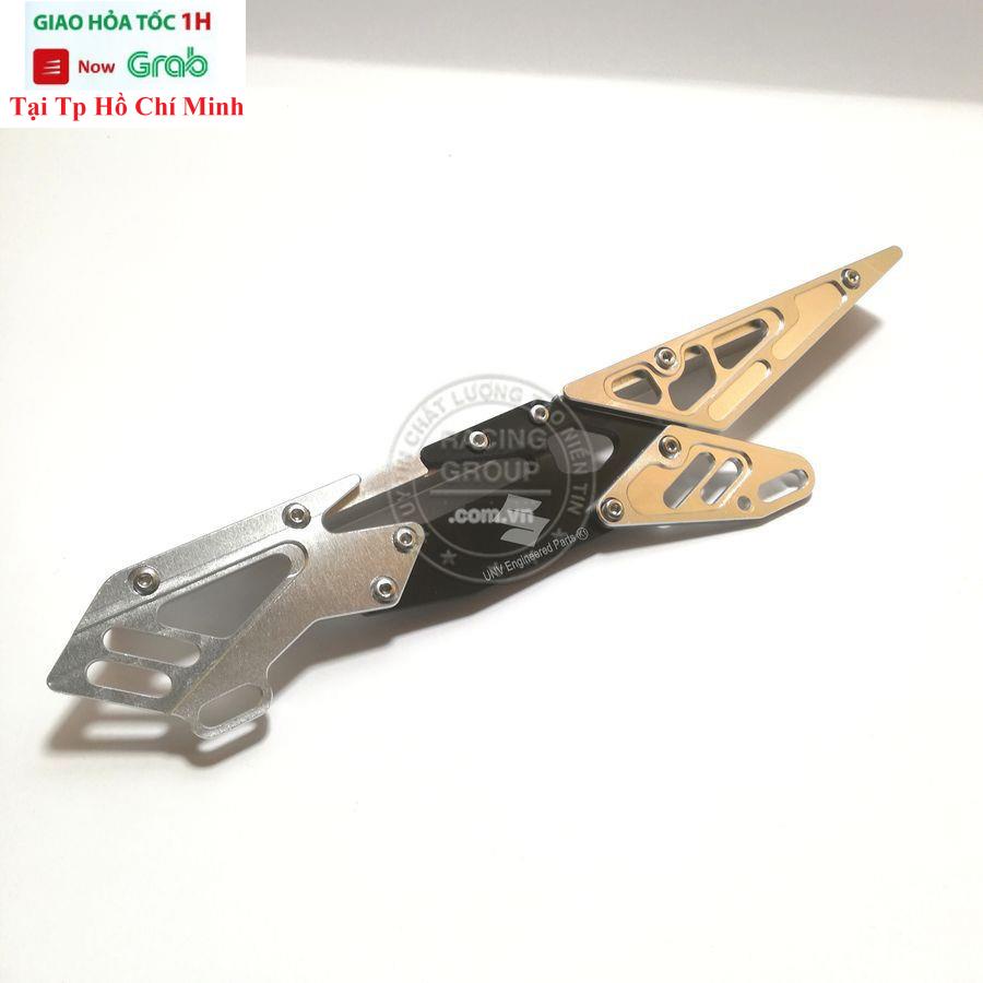 Cacte Che Xích Sên Dành Cho Xe Raider, Satria Nhôm CNC Đủ Màu Lo gô Suzuki, RCB, Uniracing ngẫu nhiên tùy theo đợt