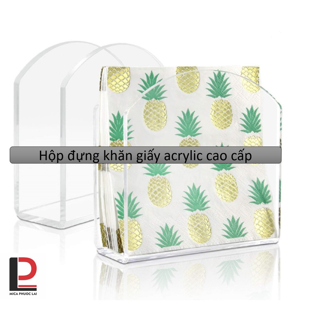 Hộp đựng khăn giấy mica chữ U ( giá tại xưởng)