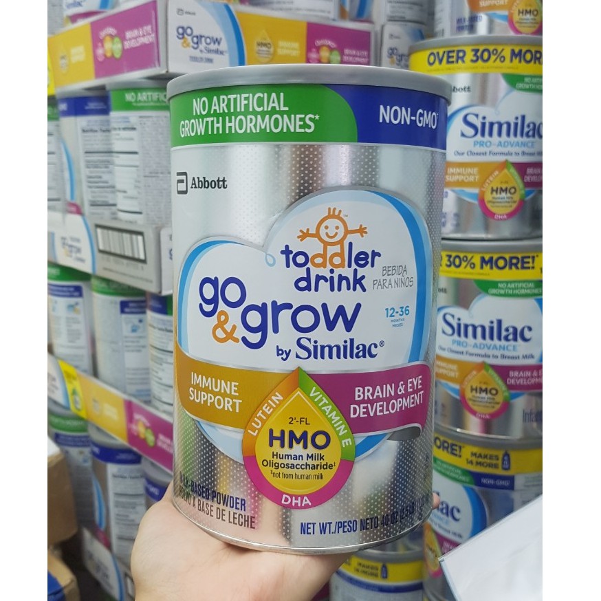 Sữa Similac Xám Pro Advance Non Gmo -HMO 1.13Kg của Mỹ