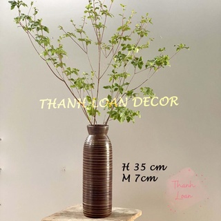 [LOẠI 1] Lọ hoa gốm sứ Bát Tràng cao cấp - Bình hoa decor trang trí cỡ to - Me thumbnail