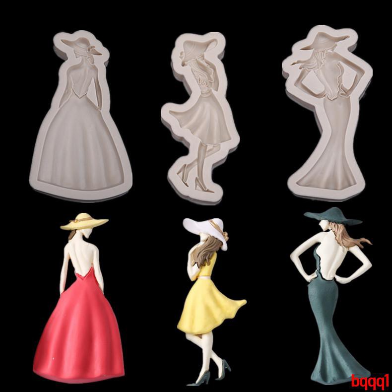 Girls Back Silicone Backless Cake Chocolate Mold Cake