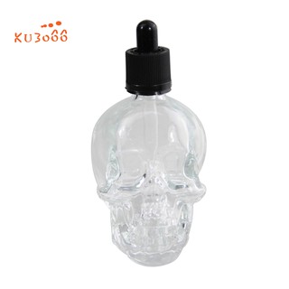 Chai Thủy Tinh Đựng Tinh Dầu 30ml Hình Đầu Lâu