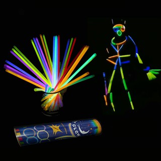 50/100pcs Fluorescence Sticks Mid-autumn Festival Children’s Toys Indoor Outdoor PartyToys