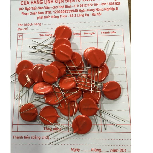 100 tụ bảo vệ điện áp 220V ( Kí hiệu 20D 471)