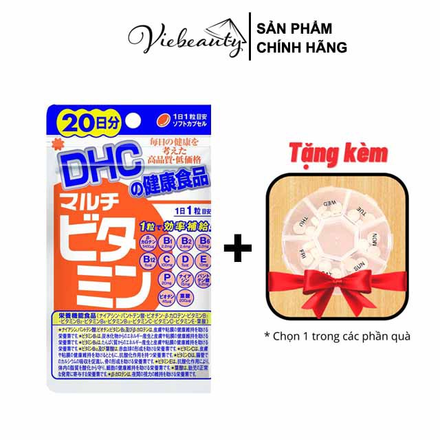 Viên Uống Vitamin Tổng Hợp DHC Bổ Sung Vitamin Cho Nam, Nữ Và Bé Multivitamin Nhật Bản - Viebeauty
