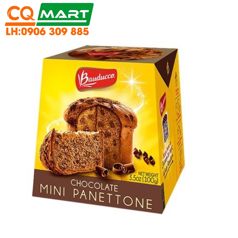 Bánh Bông Lan Panettone Socola Bauducco 100g