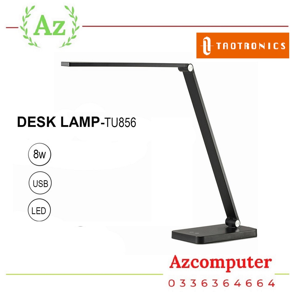 Đèn LED Để Bàn Chống Cận MT-856 Công Tắc Cảm Ứng 5 Chế Độ Sáng- Cổng USB ouput 5V1A