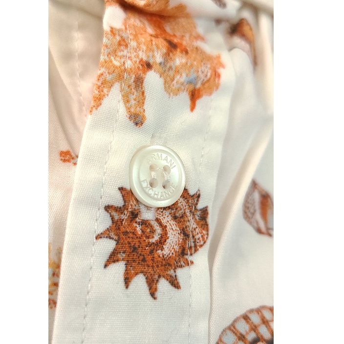 Áo sơ mi tay ngắn nam Chypshop vnxk chất cotton 100% in hoạ tiết sinh vật biển độc đáo lạ mắt