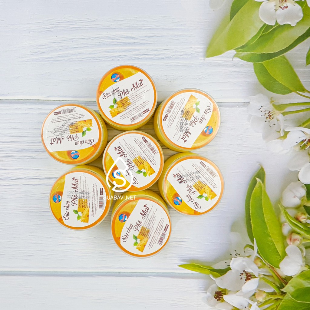 Sữa Chua Phô Mai Ba Vì - Zmilk - Hộp 12 Hũ