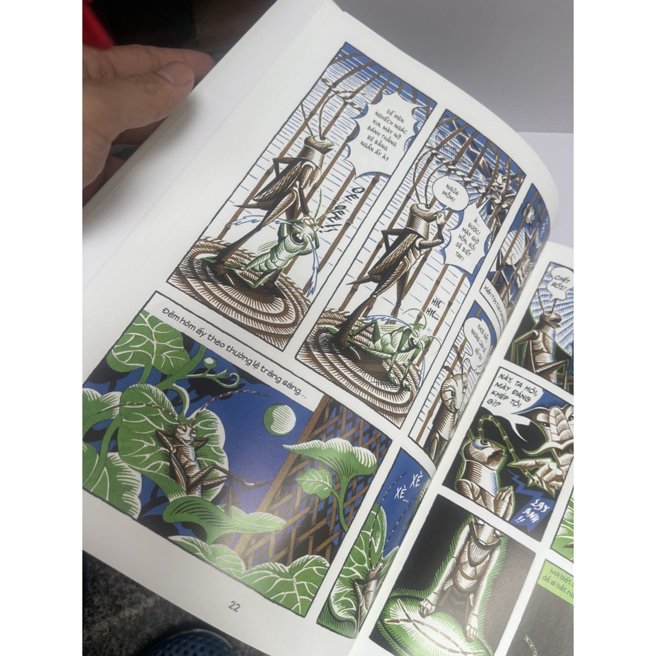 Sách NXB Kim Đồng - [bản comic của Tạ Huy Long] DẾ MÈN PHIÊU LƯU KÝ – Tô Hoài -  bìa cứng in màu