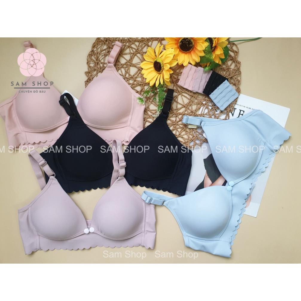 Áo Lót Bầu Mặc Trước Và Sau Sinh HL7702 Su Đúc Cúc Bấm Tiện Lợi,Kháng Khuẩn