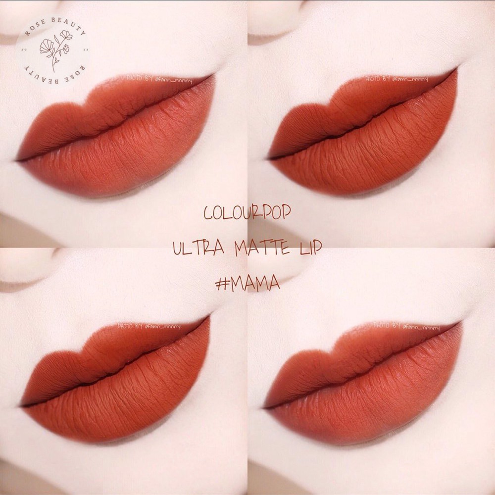 [Bu123] Son môi kem lì Colourpop Ultra Matte Lips màu Mama