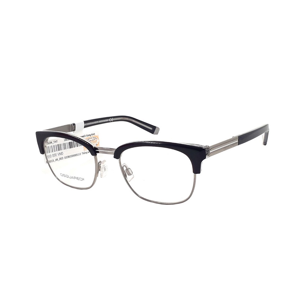 Gọng kính DSquared2 DQ5015 - bảo hành vĩnh viễn, sp chính hãng 100%, thiết kế dễ đeo bảo vệ mắt