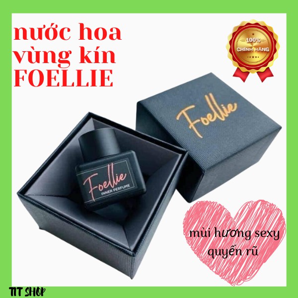 Nước Hoa Vùng Kín FOELLIE MÀU ĐEN CHÍNH HÃNG HÀN QUỐC Thơm Quyến Rũ Lưu Hương Lâu