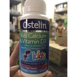 Ostelin Kids Cung cấp Vitamin D và Canxi cho trẻ Hộp 90 viên