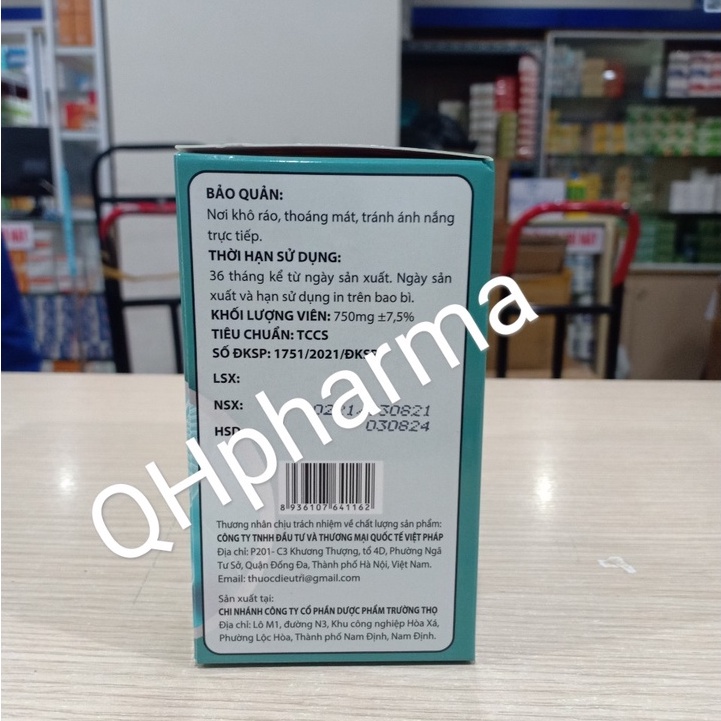 Viên uống ZINC PLUS hộp 100 viên giúp bổ sung kẽm cho cơ thể