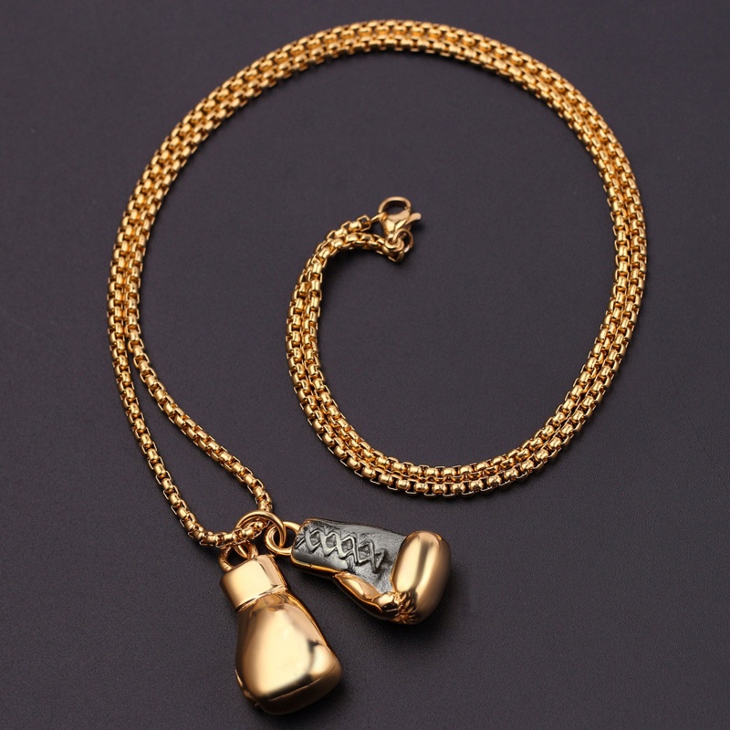 Vòng cổ Mặt Hình Găng Tay Boxing Cá Tính Cho Nam