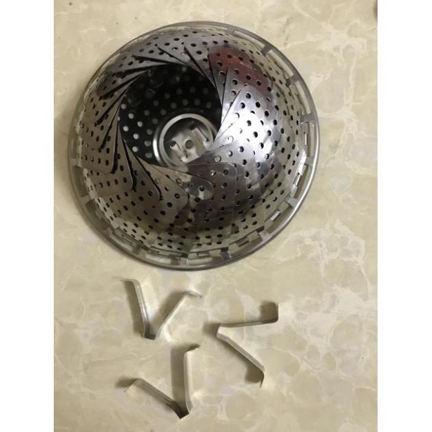 Vỉ Hấp Inox Cao Cấp, Xòe Cánh, 3 Chân Vừa Mọi Kích Thước