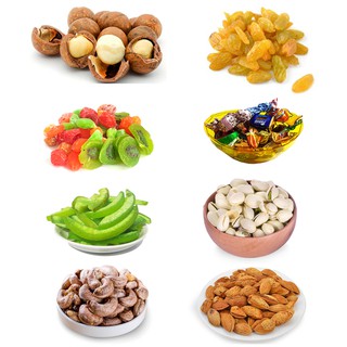 Hạt dinh dưỡng - Quả sấy khô - Mứt trái cây túi zip 100gr