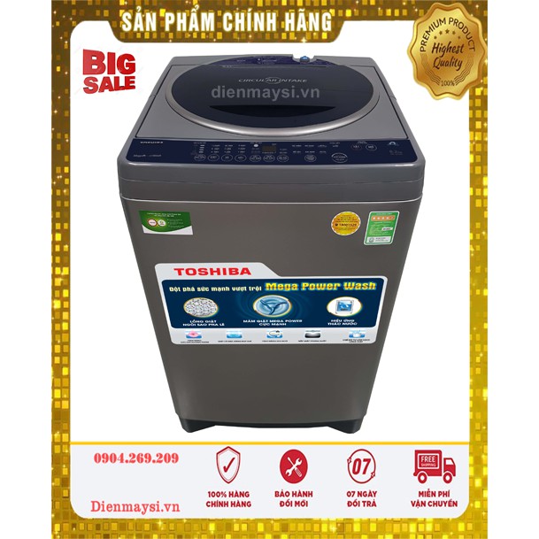 Máy giặt Toshiba 8.2 kg AW-J920LV SB (Miễn phí giao tại HCM-ngoài tỉnh liên hệ shop)