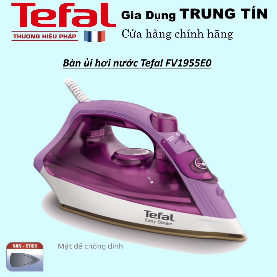 Bàn ủi hơi nước Tefal FV1955E0 - Chính hãng TEFAL
