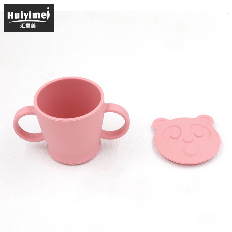 Cốc Uống Nước Bằng Silicone Cấp Thực Phẩm Chống Rơi Cho Bé