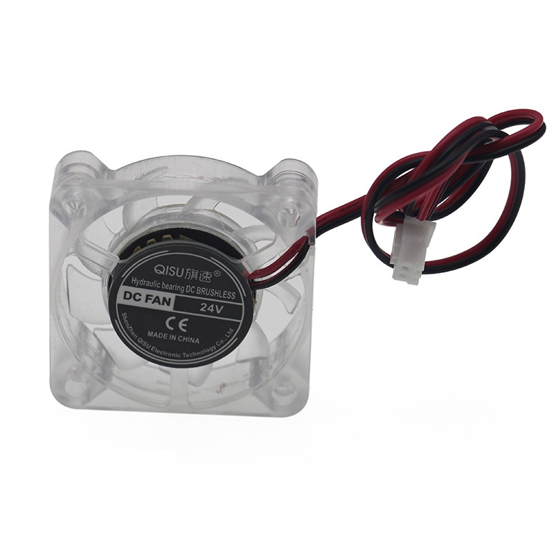 Quạt tản nhiệt 3cm 4cm 3010 4010 12v 24v có đèn LED loại tốt chuyên máy in 3D