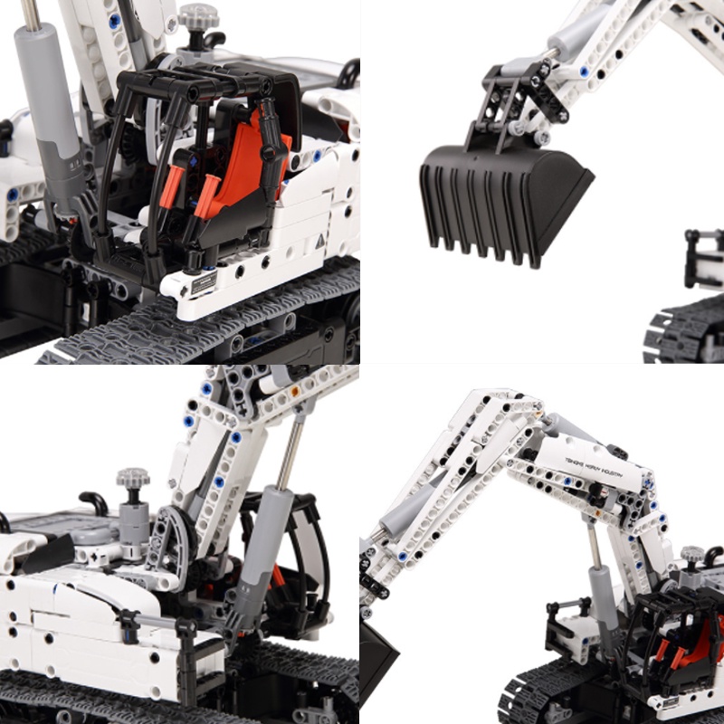 Đồ Chơi Mô Hình Xe Cần Cẩu Xiaomi ONEBOT Có Thể Xoay 360 Độ DIY