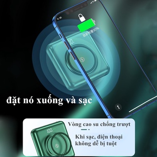 Sạc Dự Phòng Không Dây 10000mah Sạc Dự Phòng Pin Pin Dự Phòng 10000mah Sạc Không Dây xạc dự phòng 10000mah