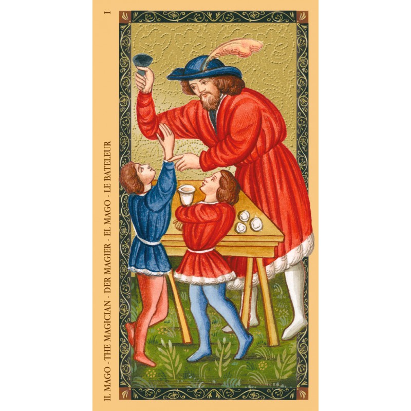 [Size Gốc] Bộ bài Golden Tarot of the Renaissance 012